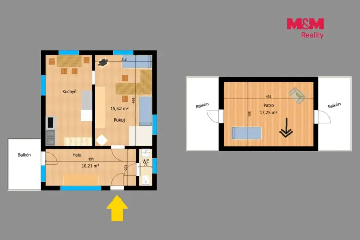 Prodej chaty, Hradec Králové - Malšova Lhota, Lhotecká, 60 m2