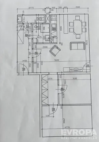 Prodej bytu 3+kk, Praha - Karlín, U Sluncové, 66 m2