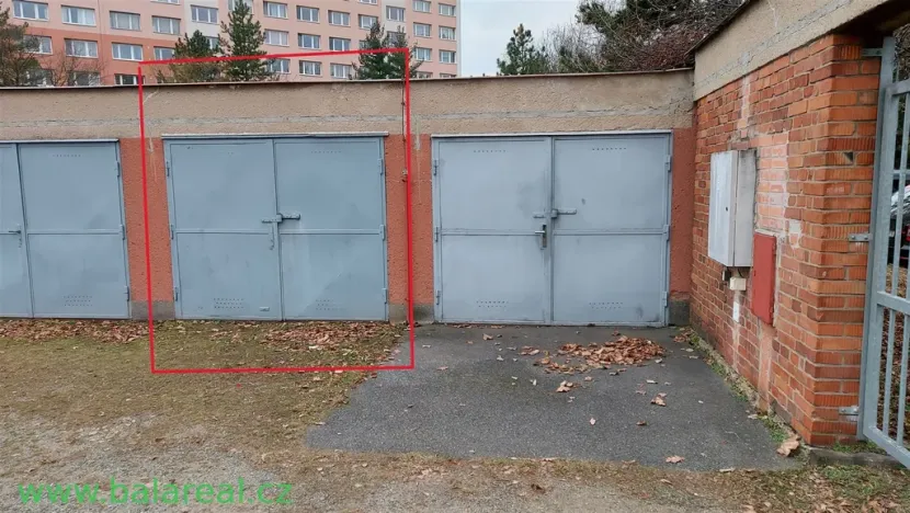 Pronájem garáže, Brno, Ježkova, 17 m2