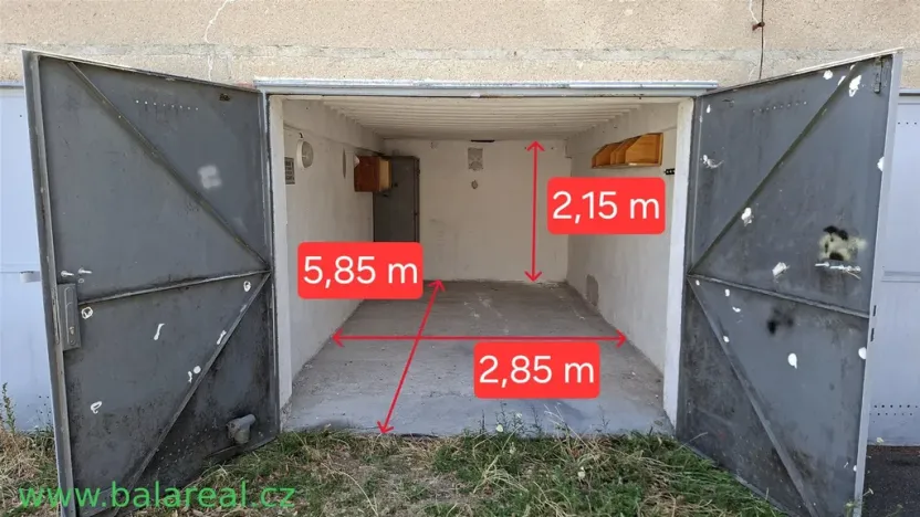 Pronájem garáže, Brno, Ježkova, 17 m2