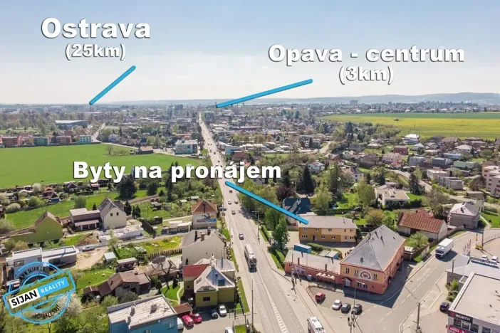 Pronájem bytu 2+kk, Opava, 36 m2