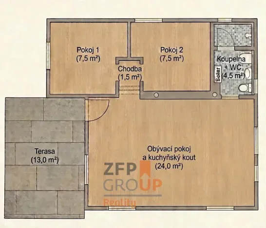 Prodej chaty, Brno, 45 m2