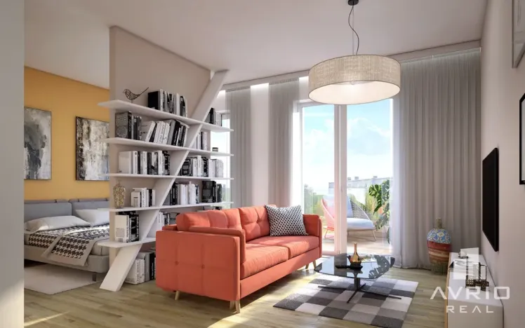 Pronájem bytu 1+kk, Brno - Židenice, Líšeňská, 40 m2