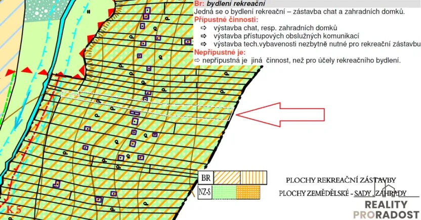 Prodej zahrady, Habrovany, 2698 m2