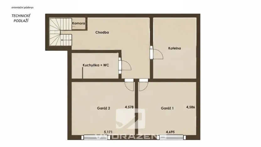 Prodej bytu 6+kk a větší, Stará Paka - Ústí, 300 m2