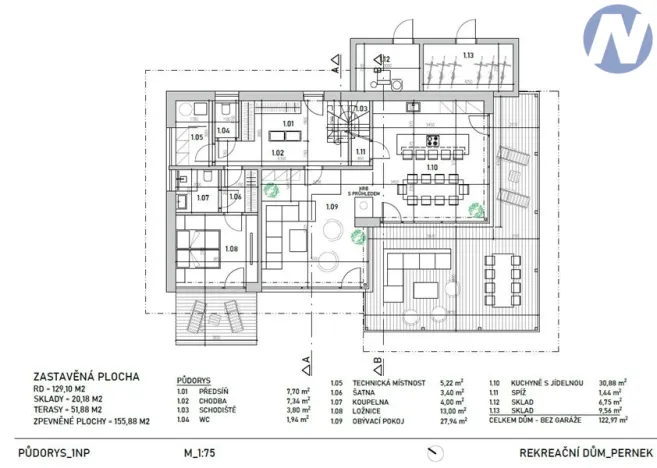 Prodej pozemku pro bydlení, Nová Pec, 2165 m2
