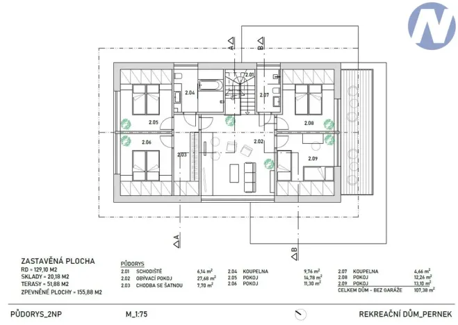 Prodej pozemku pro bydlení, Nová Pec, 2165 m2