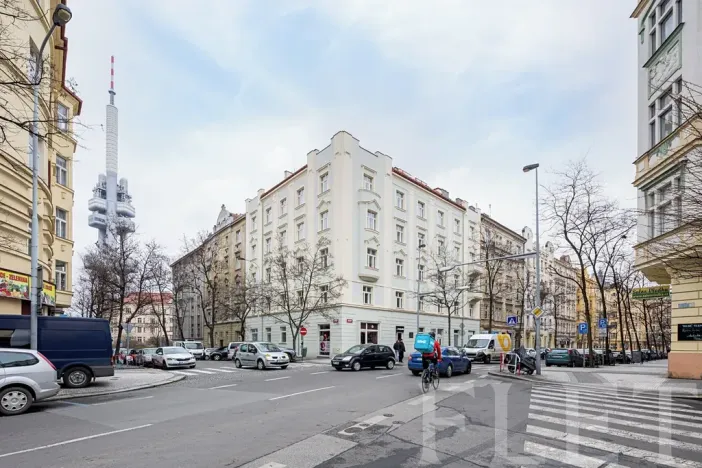 Pronájem bytu 1+kk, Praha - Žižkov, Slavíkova, 27 m2