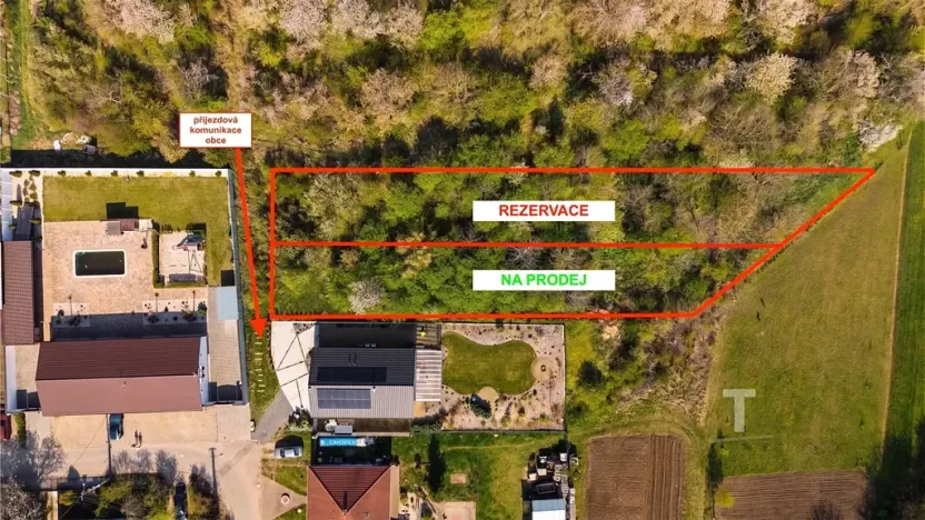 Prodej pozemku pro bydlení, Drnholec, 940 m2