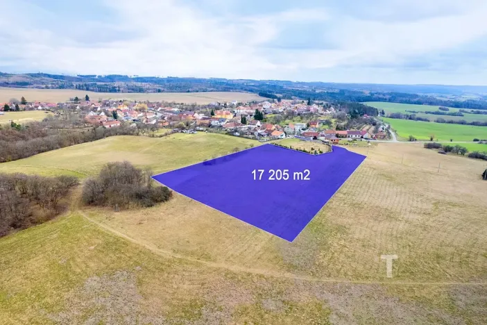Prodej pozemku pro bydlení, Újezd u Boskovic, 17205 m2