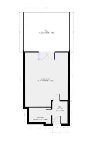 Pronájem bytu 1+kk, Praha - Modřany, Vrátnická, 40 m2