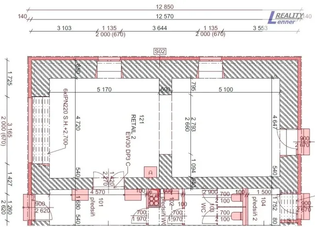 Pronájem obchodního prostoru, Příbram - Příbram VI-Březové Hory, Rožmitálská, 50 m2
