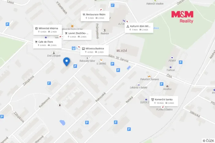 Prodej bytu 4+kk, Milovice - Mladá, Kaštanová, 91 m2