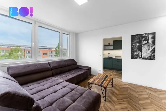 Pronájem bytu 2+1, Zlín, Podlesí III, 45 m2