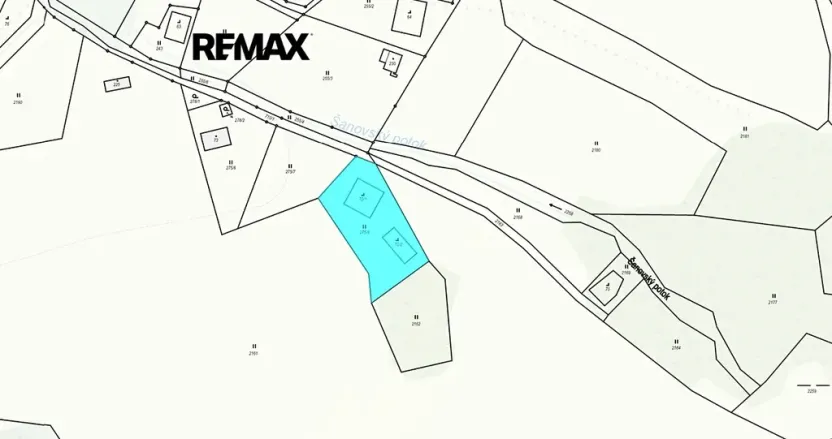 Prodej pozemku pro bydlení, Červená Voda, 1745 m2