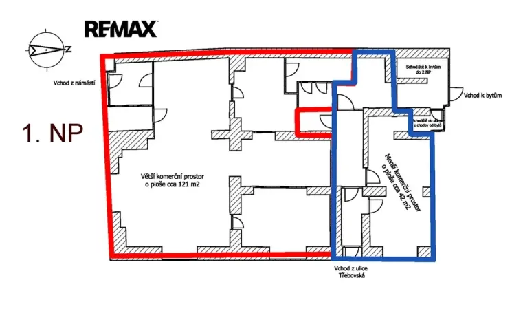 Prodej rodinného domu, Jevíčko, Palackého nám., 430 m2