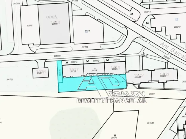 Prodej garážového stání, České Budějovice, 13 m2