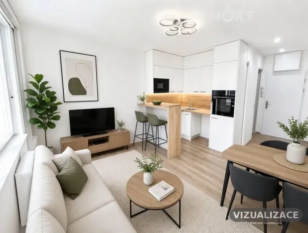 Pronájem bytu 1+kk, České Budějovice, Plzeňská, 19 m2
