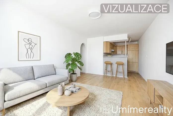 Prodej bytu 2+kk, Praha - Horní Měcholupy, Neapolská, 43 m2