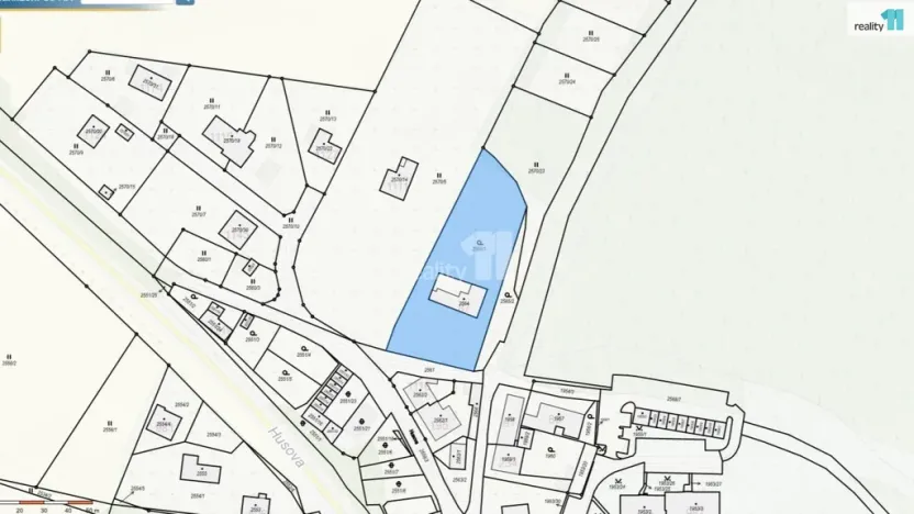 Prodej rodinného domu, Chodov, Husova, 2336 m2