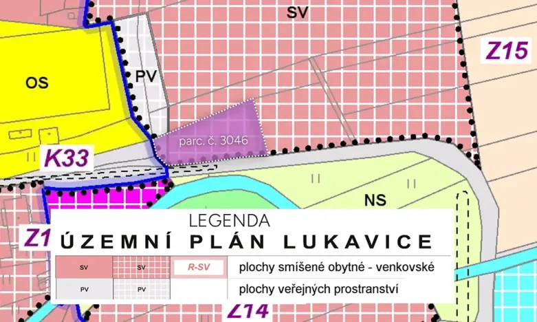 Prodej pozemku pro bydlení, Lukavice, 1960 m2