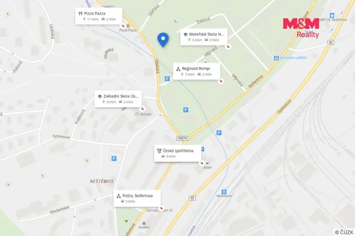 Prodej bytu 2+1, Ústí nad Labem - Neštěmice, Sibiřská, 63 m2