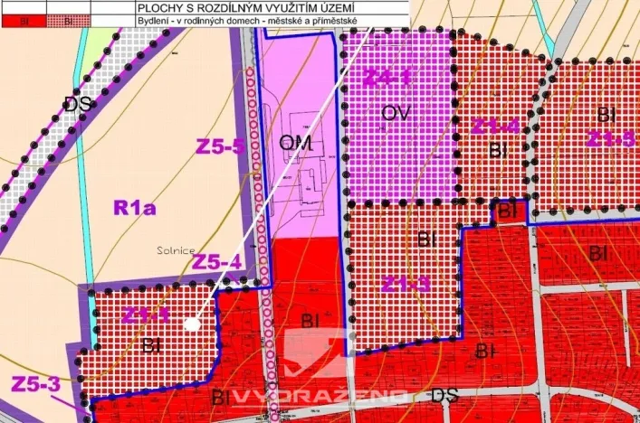 Prodej louky, Solnice, 739 m2