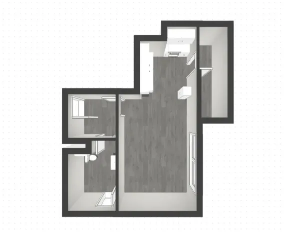 Pronájem bytu 1+kk, Brno, Křepelčí, 33 m2