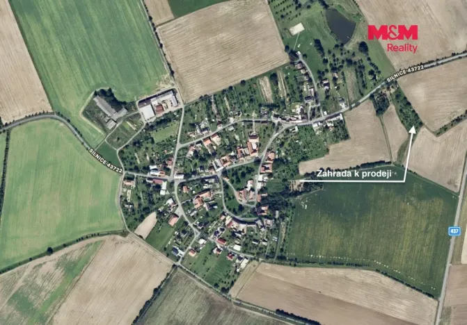 Prodej zahrady, Bezuchov, 901 m2