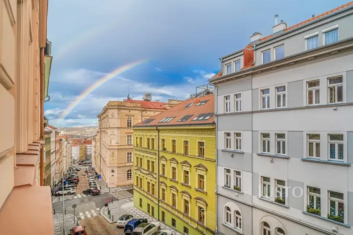 Pronájem bytu 1+1, Praha - Žižkov, Krásova, 32 m2