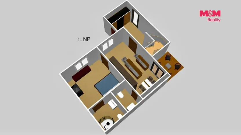 Prodej rodinného domu, Nedvědice - Pernštejn, 87 m2