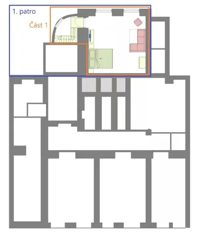 Prodej bytu 6+kk a větší, Praha - Nové Město, Hálkova, 224 m2