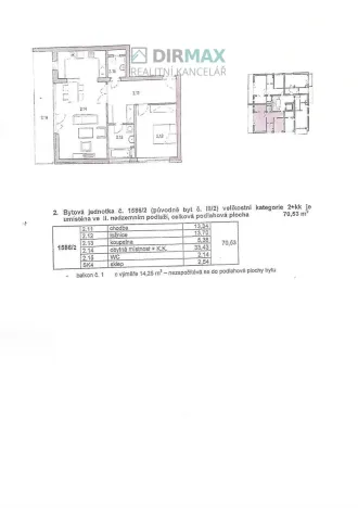 Prodej bytu 2+kk, Plzeň - Severní Předměstí, Znojemská, 82 m2