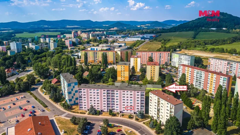 Prodej bytu 2+1, Česká Lípa, Sluneční, 56 m2