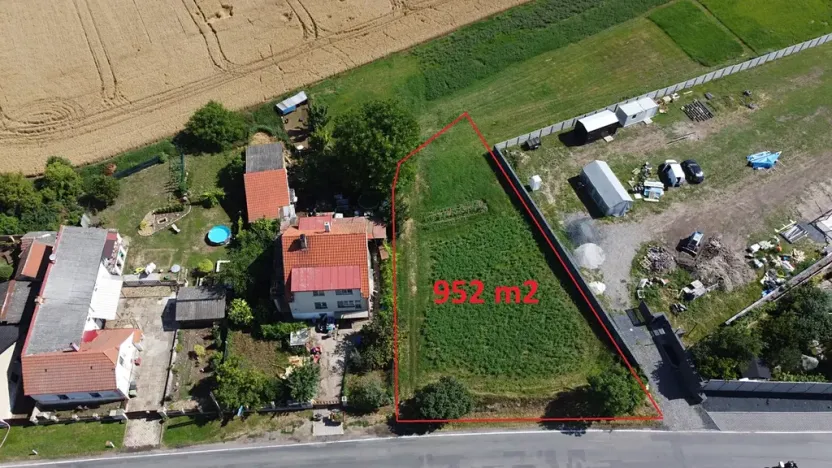 Prodej pozemku pro bydlení, Kmetiněves, 952 m2