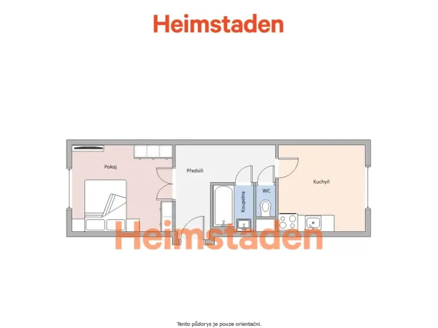 Pronájem bytu 1+1, Havířov - Město, Československé armády, 35 m2