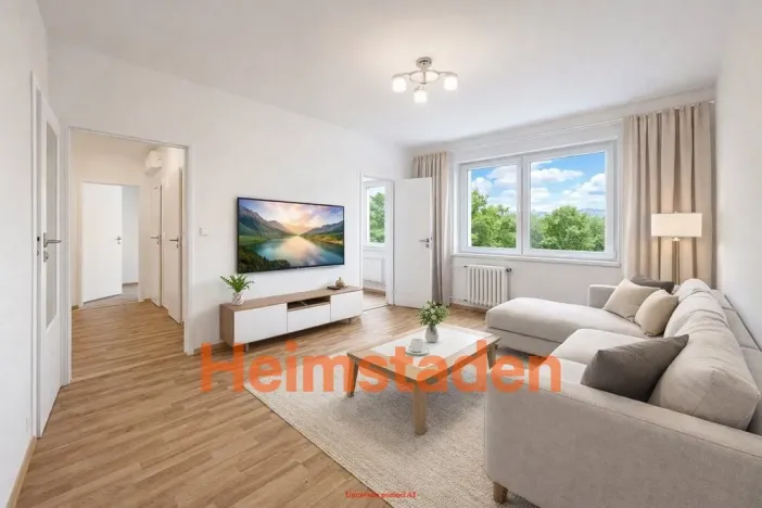 Pronájem bytu 2+1, Havířov - Město, Ostrovského, 48 m2