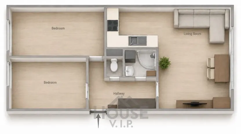 Prodej bytu 3+kk, Praha, 56 m2