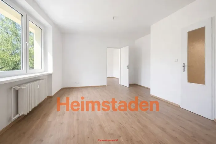 Pronájem bytu 2+kk, Ostrava - Poruba, Dělnická, 39 m2