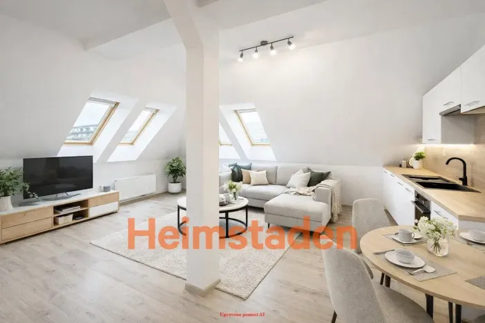 Pronájem bytu 2+kk, Ostrava - Poruba, náměstí Boženy Němcové, 58 m2