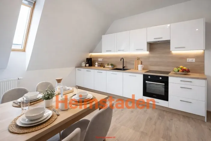 Pronájem bytu 2+kk, Ostrava - Poruba, náměstí Boženy Němcové, 58 m2
