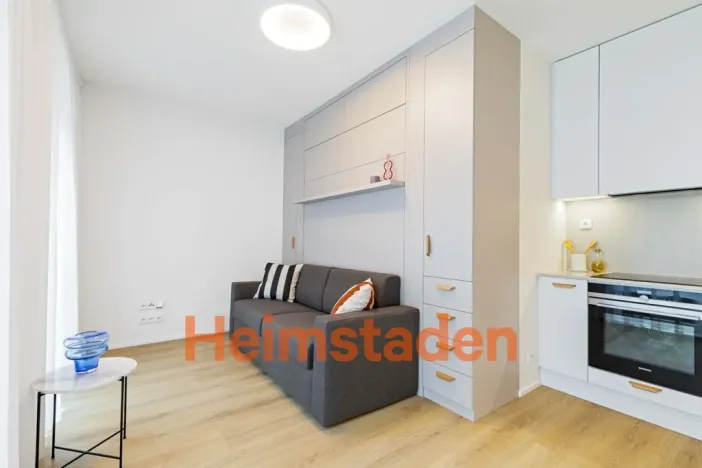 Pronájem bytu 1+kk, Praha - Holešovice, Vrbenského, 34 m2