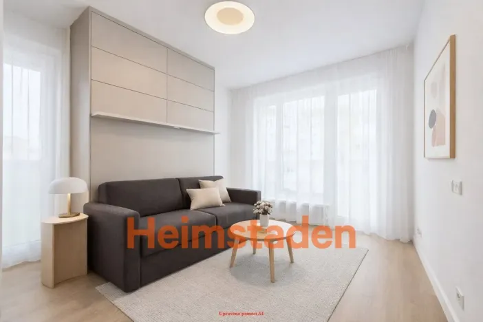 Pronájem bytu 1+kk, Praha - Holešovice, Vrbenského, 39 m2