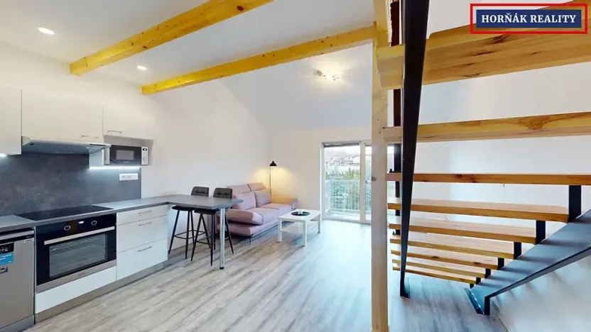 Pronájem bytu 2+kk, Brno, Příjezdová, 46 m2