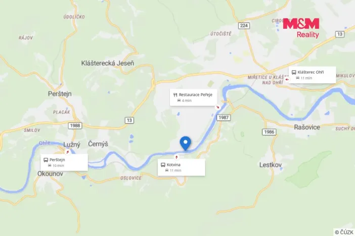 Prodej chaty, Klášterec nad Ohří, Ohřecká louka, 37 m2