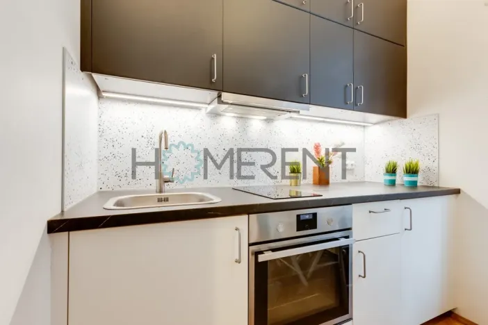 Pronájem bytu 1+kk, Praha - Bubeneč, Korunovační, 17 m2
