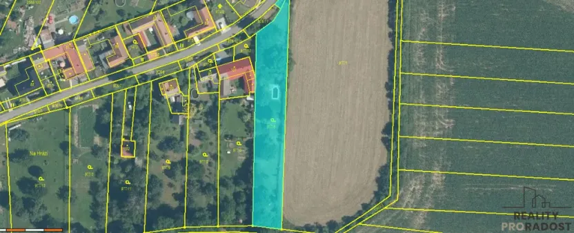 Prodej zahrady, Hranice, 2040 m2