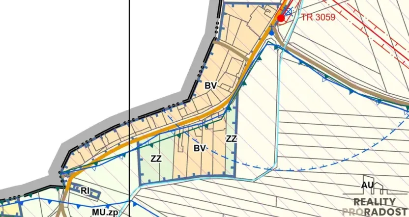 Prodej zahrady, Hranice, 2040 m2