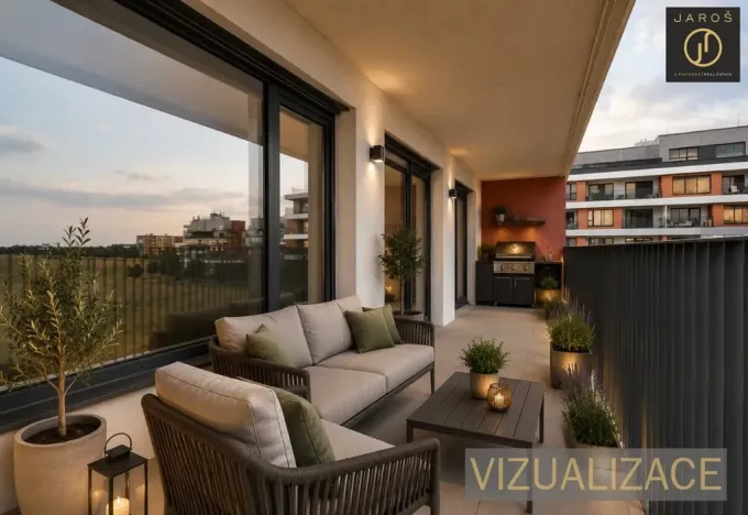 Pronájem bytu 3+kk, Praha - Letňany, Vyletalova, 76 m2