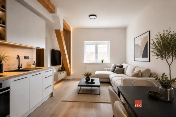 Pronájem bytu 2+kk, Rájec-Jestřebí - Rájec, Jurkova, 46 m2